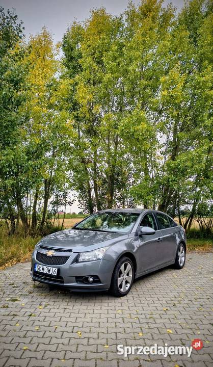 Chevrolet Cruze LT Benzyna LPG Dwa komplety opon 4/5 Grudziądz
