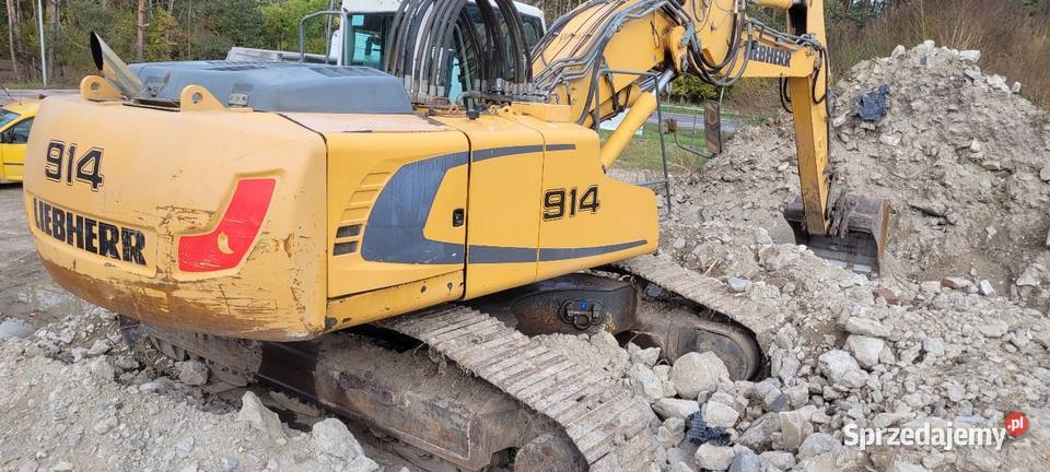 Koparka gasienicowa liebherr 914 stan ladny Tomaszów Lubelski