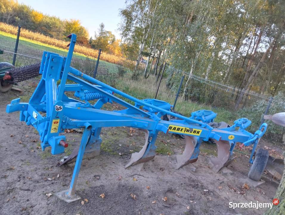 Pług zagonowy rabewer rabe 4 skibowy Morawin