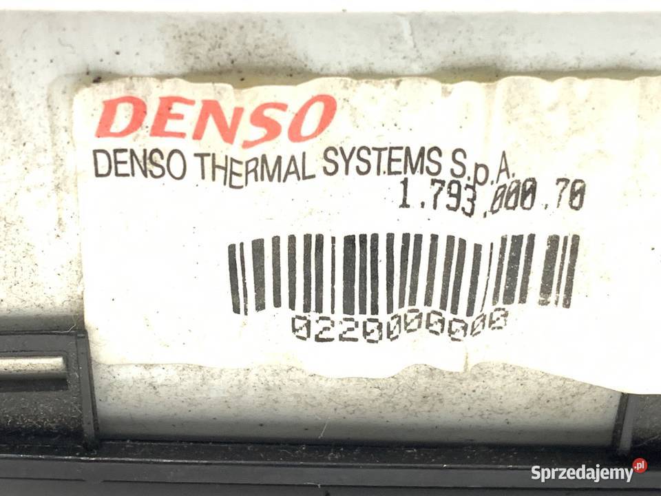 PANEL STEROWANIA NAWIEWU FIAT GRANDE PUNTO