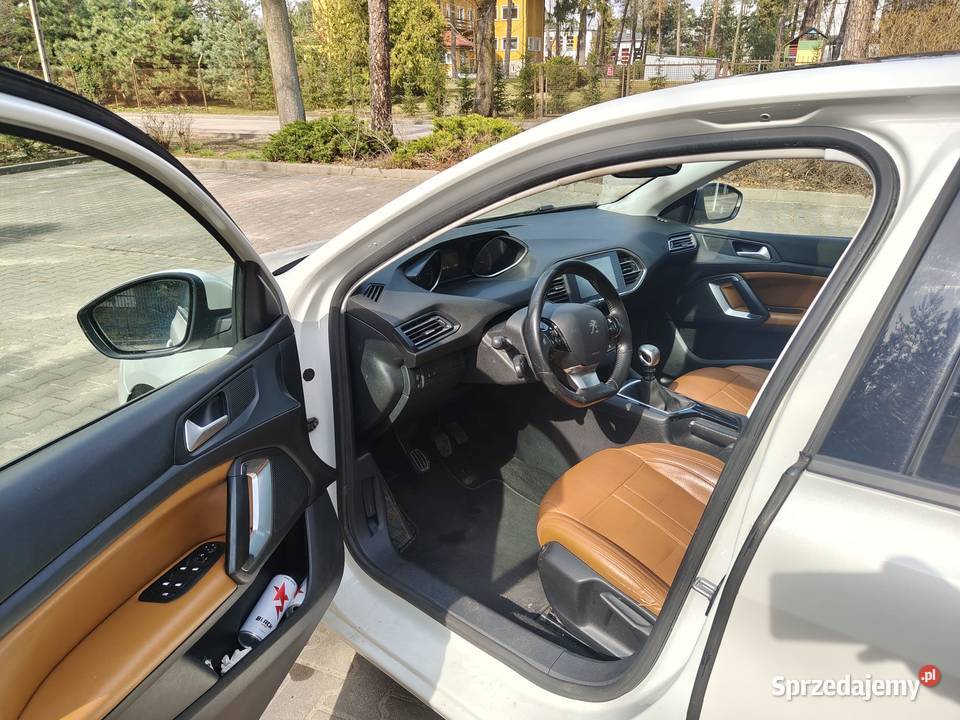Peugeot 308 HDI 2015 Skóry Hak Panorama Milanówek