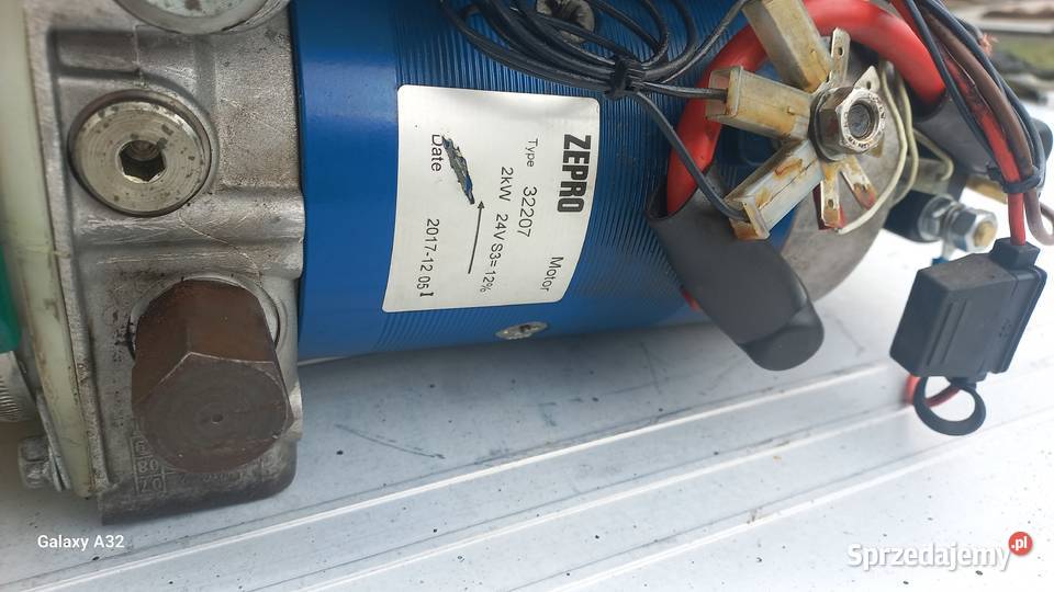 Pompa silnik 32207 24V agregat hydrauliczny Przykona sprzedam
