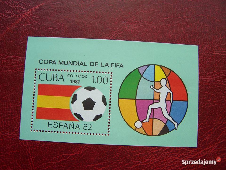 Kuba 1981 MNH Mi 254045 Sport Piłka nożna MŚ śląskie Tychy