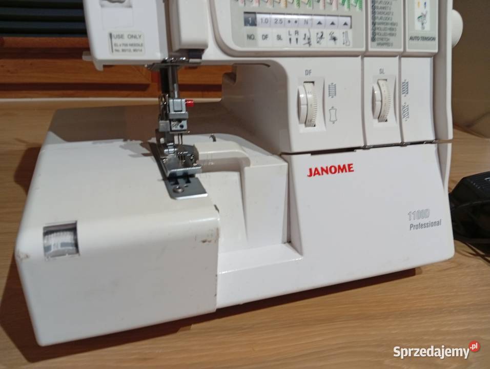 wielofunkcyjny coverlok Janome 1200D 574 Byczyna