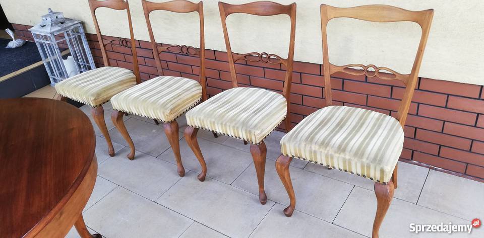 Krzesła stylowe Ludwikowe krzesło stół chippendale ludwik
