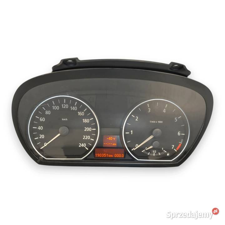 LICZNIK ZEGARY 6974645 BMW E81 E87 16 B Benzyna lubelskie Chełm sprzedam