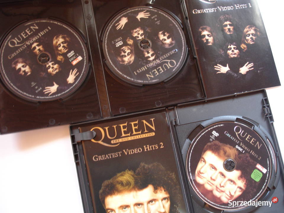 QUEEN Greatest Video Hits 12 4DVD Zielona Góra