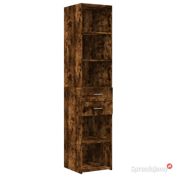Wąska szafka przydymiony dąb 40x425x225 Pozostałe