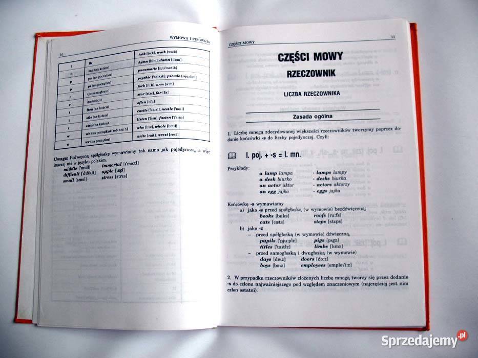 Gramatyka angielska ucznia Robert Zelker Książka mazowieckie Siedlce