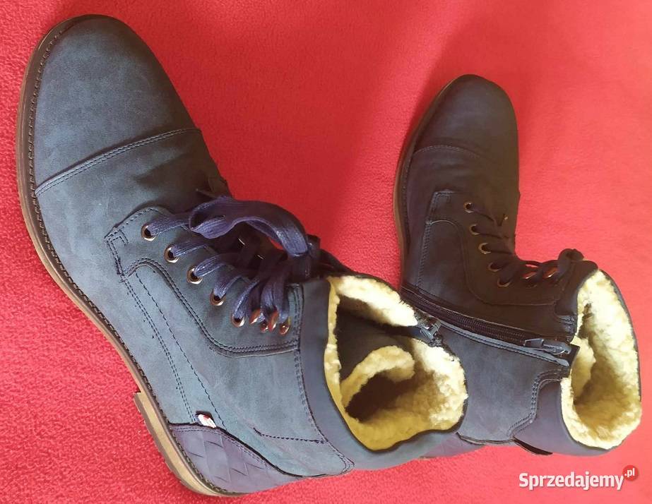 Buty trzewiki kozaki ocieplane Męskie zimowe Pozostałe lubelskie