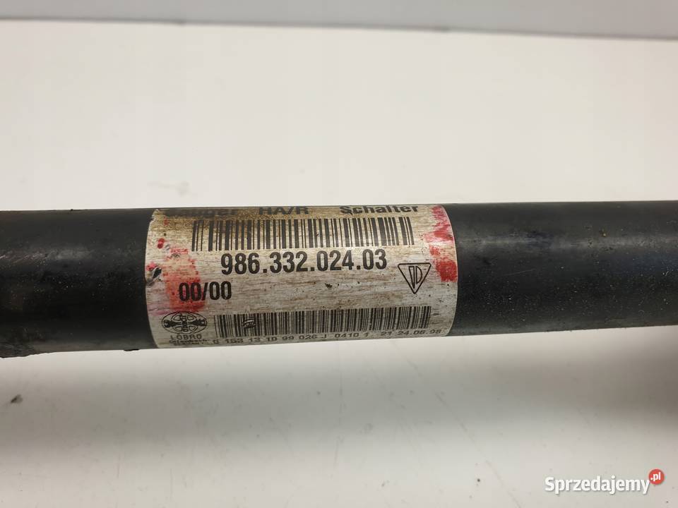 Porsche Boxster 986 25 TYLNA PÓŁOŚ PÓŁOŚKA prawa