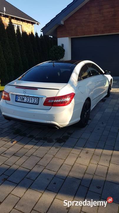 Piękny Mercedes E350 CDI Pakiet AMG 2009r Nowa Sól