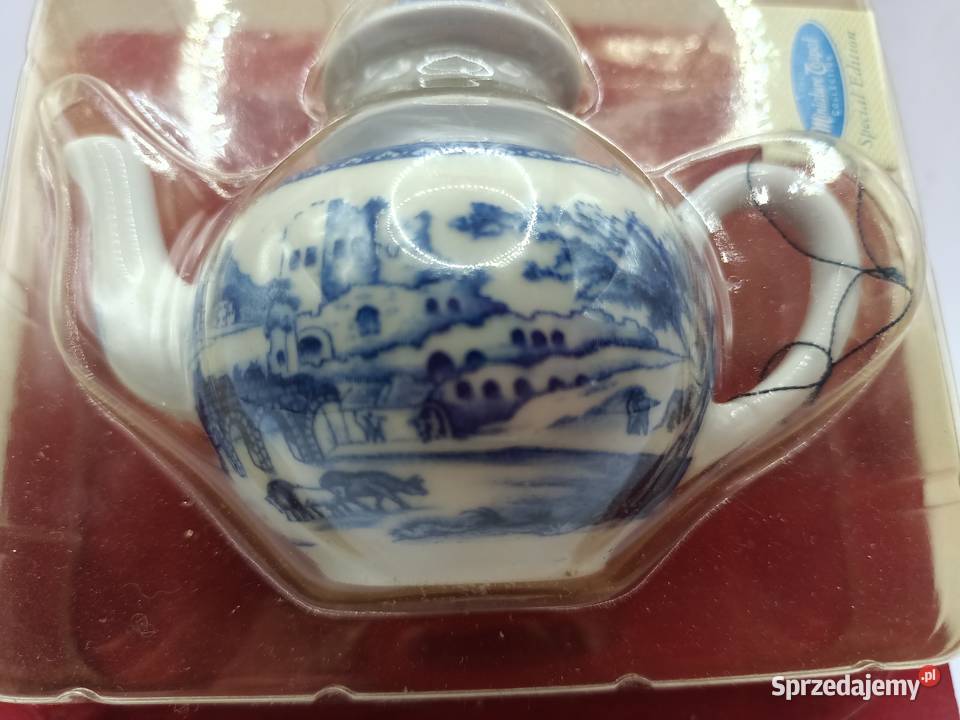 Imbryk kolekcja miniaturka Porcelana Art wzór lubelskie Zamość