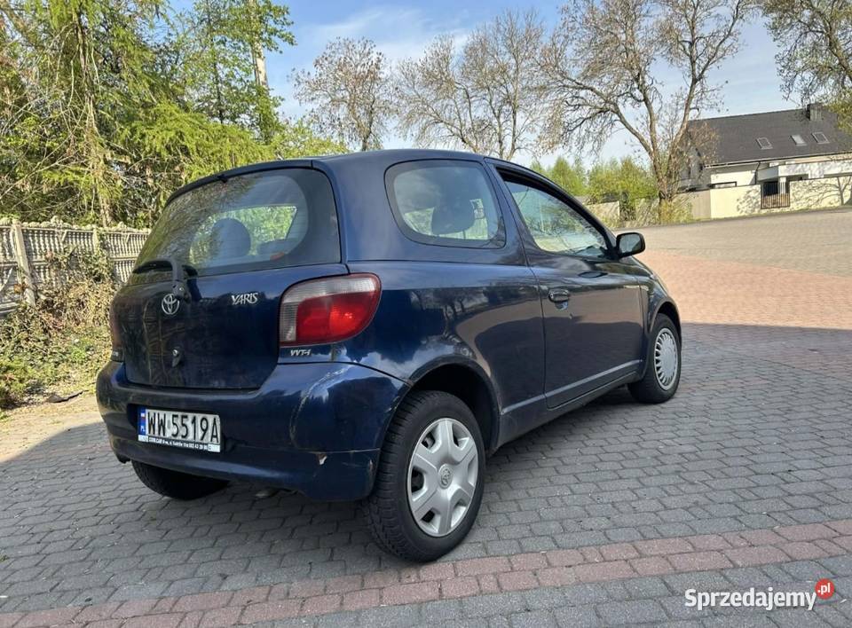 Toyota Yaris 10 Benzyna 2003r Toyota Ostrów Mazowiecka