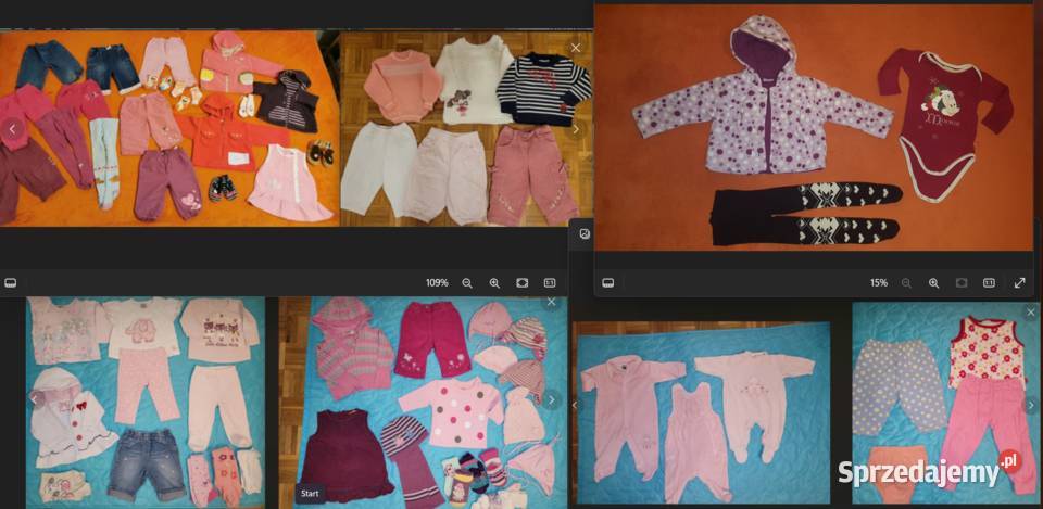 Zestaw ciuszków 568086 gryzak buty rożek Bydgoszcz