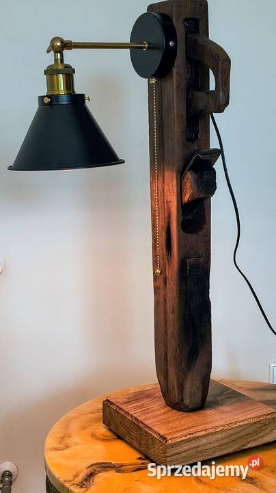 Wyjątkowa lampa stojąca Loft Rustikal Rękodzieło Rękodzieło Trzciana sprzedam