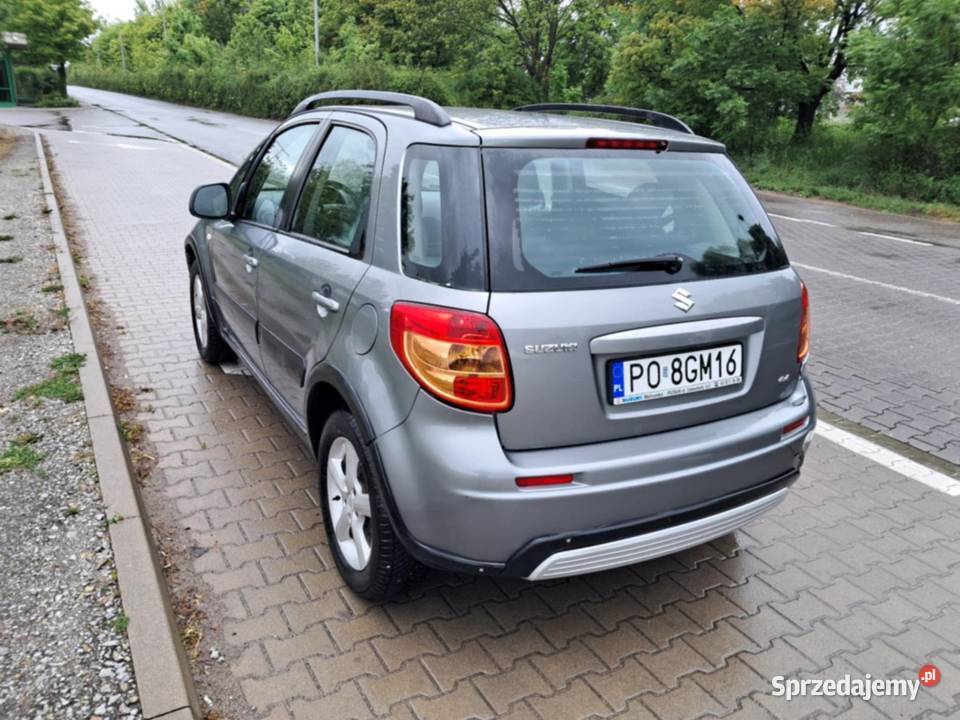 Suzuki SX4 13 z gazem 44 napęd sprawny klima Rok produkcji 2008 Chodzież