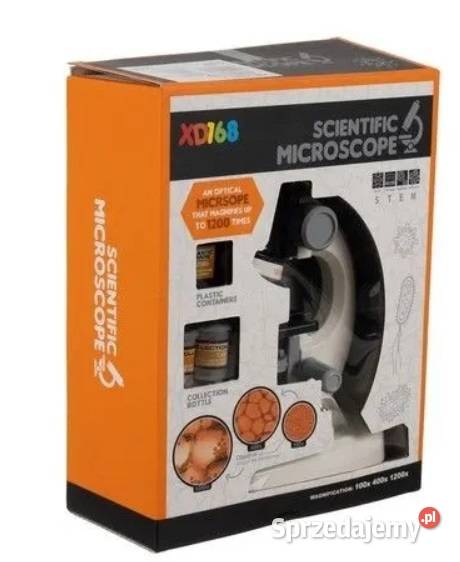 Mikroskop edukacyjny Kruzzel 1200x z akcesoriami Opole