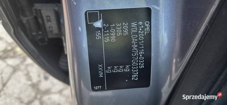 Opel Zafira 18 140 Rok produkcji 2006 Poznań sprzedam