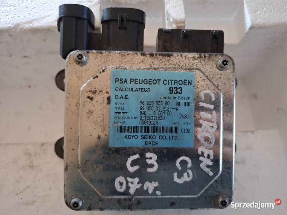 CITROEN C2 moduł wspomagania 9662993380 Kielce