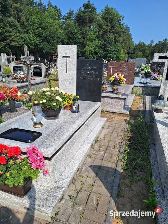 Nagrobki Pomniki Granitowe Pojedyńcze mazowieckie Warszawa sprzedam
