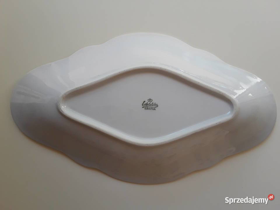Półmisek porcelanowy sygnowany Bavaria Edelstein Warszawa