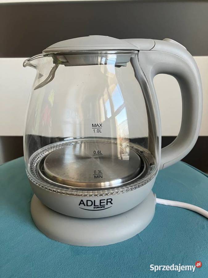 Czajnik elektryczny Adler 1L litrowy szklany podkarpackie Nisko