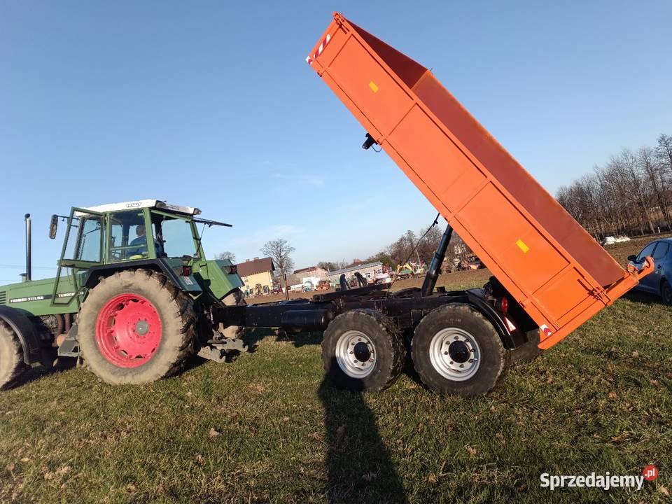 Przyczepą wywrotka 3 strony tandem 4x4 jedyna nieuszkodzony Iłownica