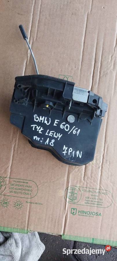 Zamek drzwi lewy tył BMW 5 E60 E61 7PIN osobowe Szczecin