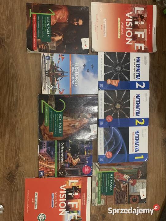 Książki do liceum technikum łódzkie Rawa Mazowiecka