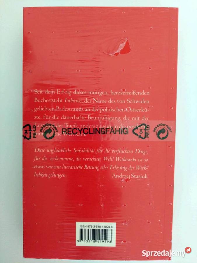 Michał Witkowski Lubiewo wersja niemiecka Warszawa