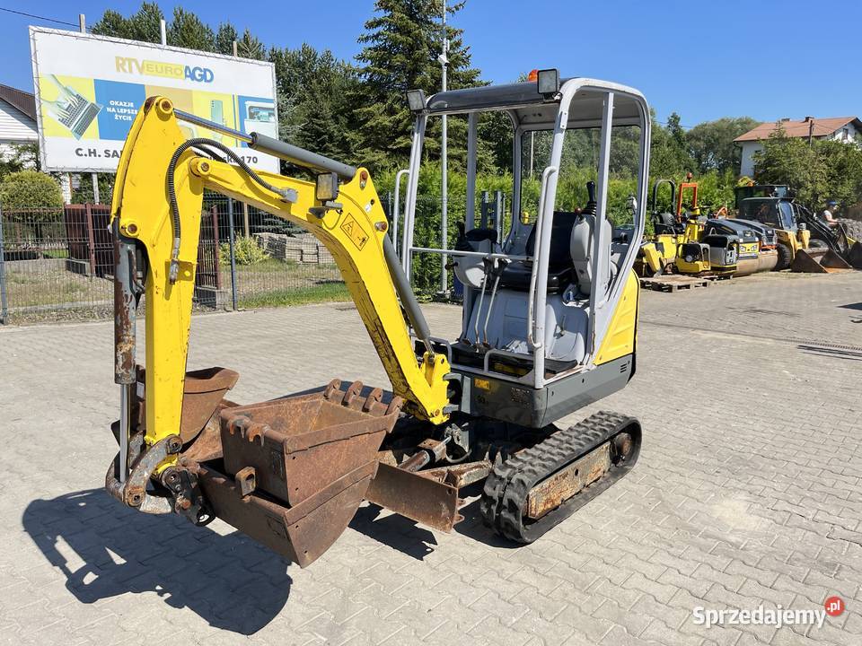 Minikoparka Wacker Neuson 1404 JCB Takeuchi CAT Dodatkowy osprzęt