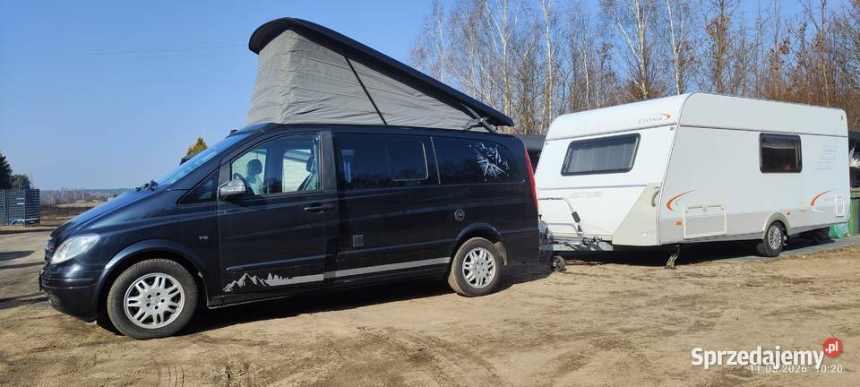 Mercedes viano MarcoPolo 30cdi v6 kamper zamiana przyciemniane szyby