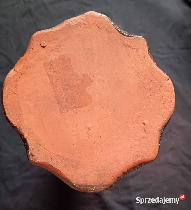 Ceramiczny szkliwiony wazon amfora pracownia wielkopolskie sprzedam