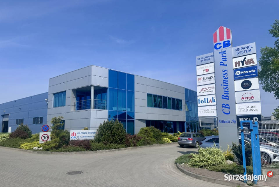 Hala usługowo magazynowa biura WYNAJEM KRAKÓW
