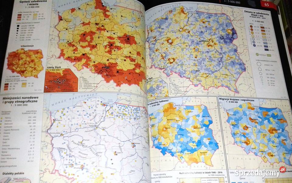 Szkolny atlas geograficzny Świat Polska ponad Chełm