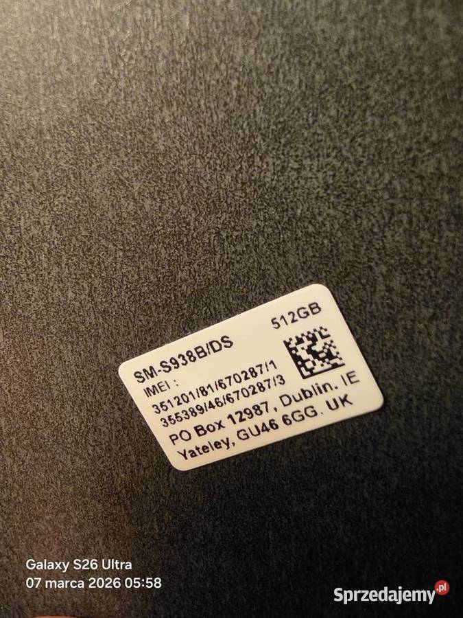 Galaxy s 25 ultra 5g Nowy Barkoczyn