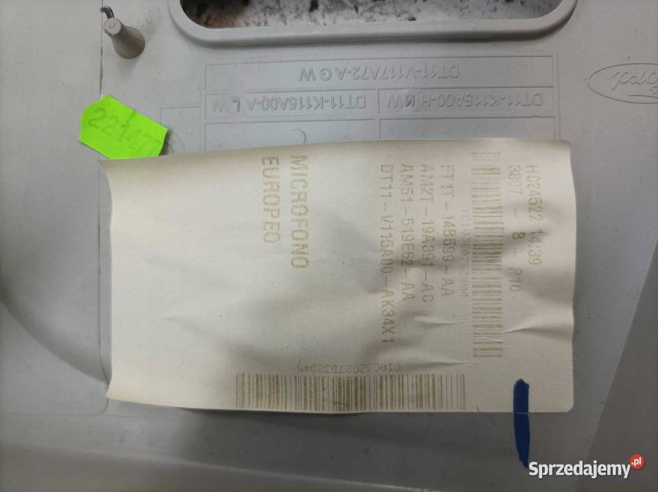 OSŁONA PÓŁKA SCHOWEK PODSUFITKI MK2 Ford Transit świętokrzyskie