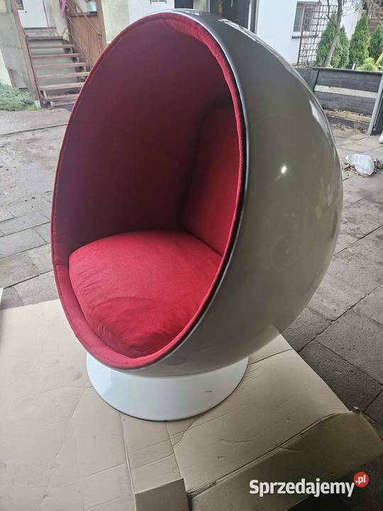 Fotel Gallipoli Biały Kula Ball Pecna