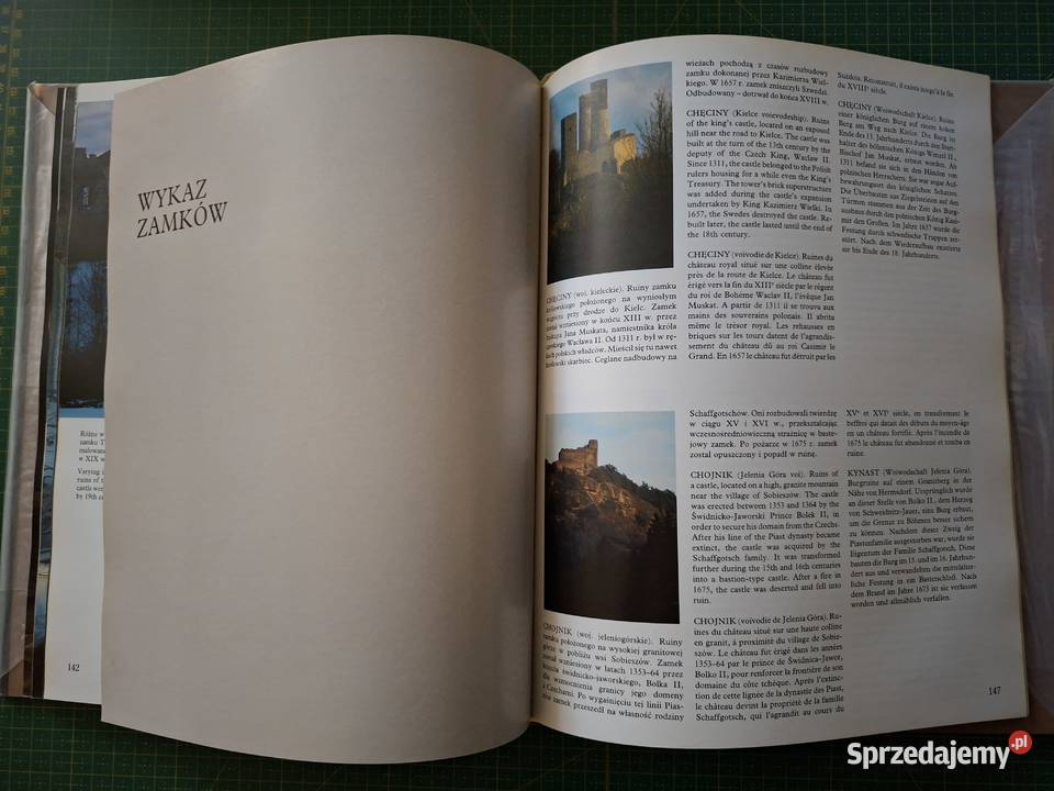 Zamki i zamczyska Adam Bujak Kraków