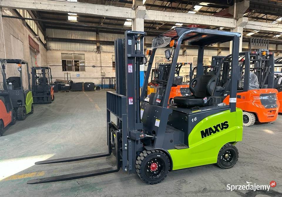 NOWY WÓZEK WIDŁOWY ELEKTRYCZNY MAXUS 1600 Aleksandrów Łódzki