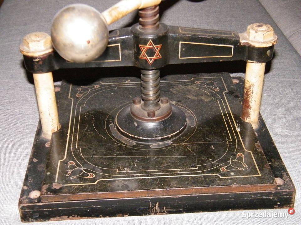 Pressa drukarska Łódź sprzedam