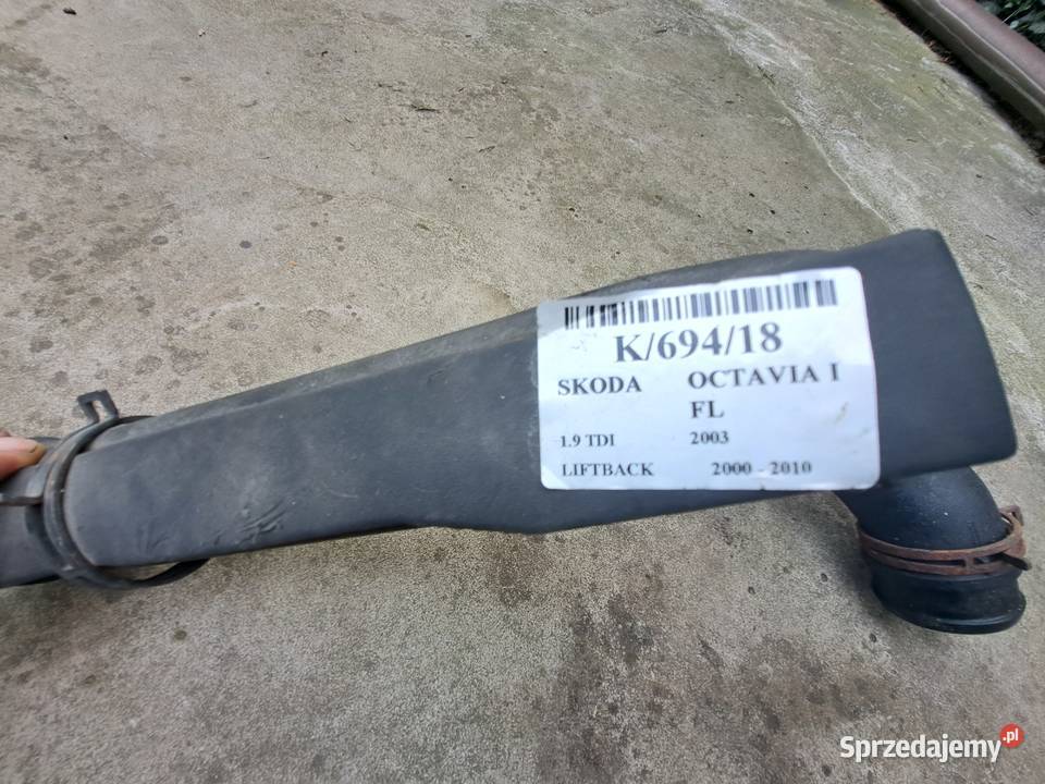 Rura interkulera Skoda Oktawia wielkopolskie Leszno