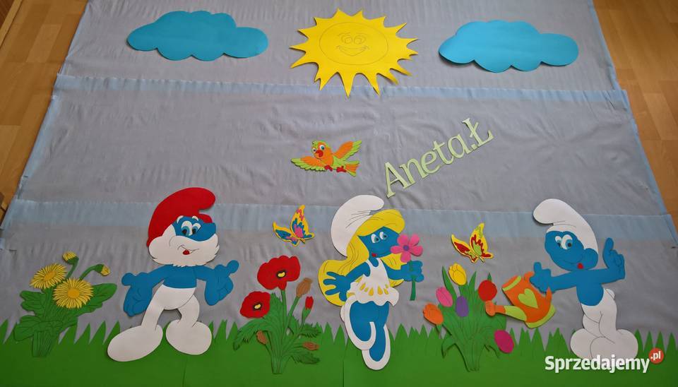 Dekoracje bajkowe z brystolu dowolna bajka mazowieckie Garwolin