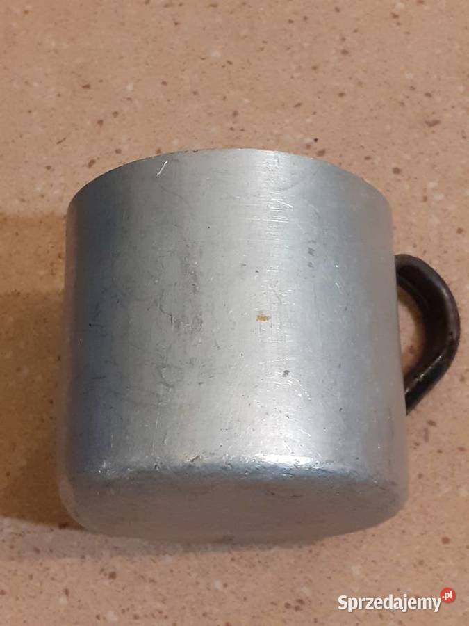 Kubek aluminiowy JDEAL poj 05 litra PRL Chorzów