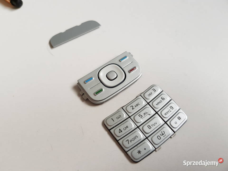 Klawiatura Klawisze Nokia 5200 5300 srebrna NOWA Leszno