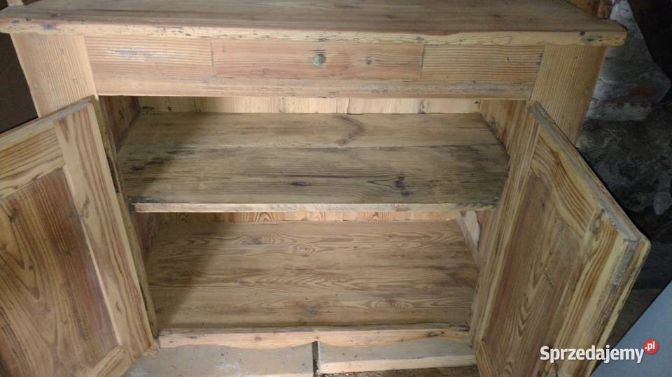 Kredens Kuchenny drewniany Antyk śląskie Woźniki sprzedam