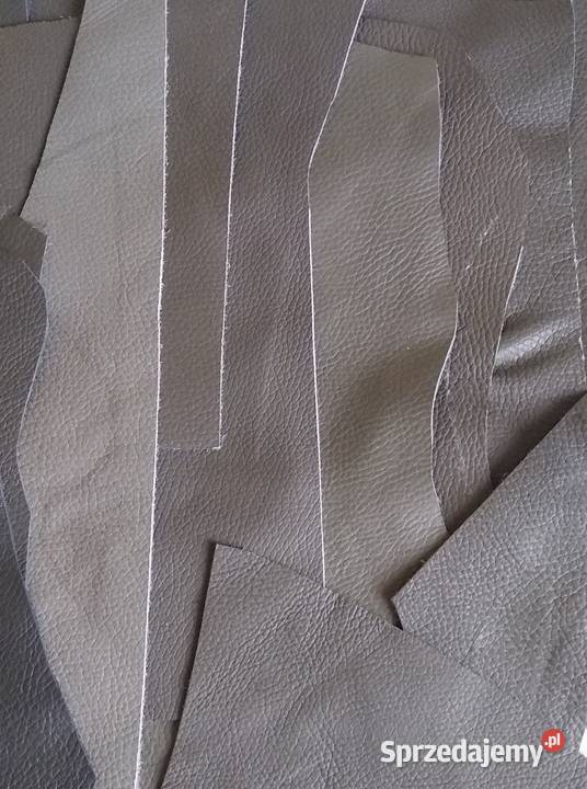 Skóra 564 g Licowa Włoska średnie i małe kawałki Rękodzieło pomorskie Gdańsk sprzedam