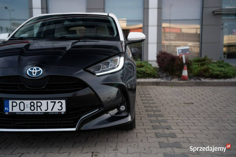 Toyota Yaris Selection Elegance Virtual Półskóra światła LED Kraków