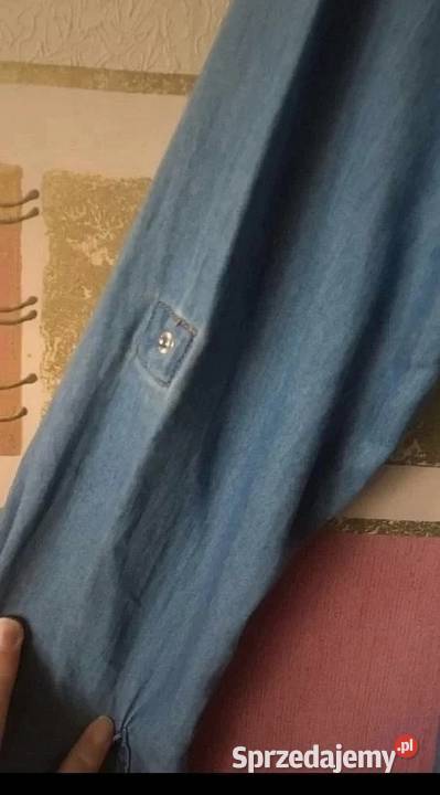NOWA Z METKĄ Koszula Dżinsowa jeansowa bluzka Leszno
